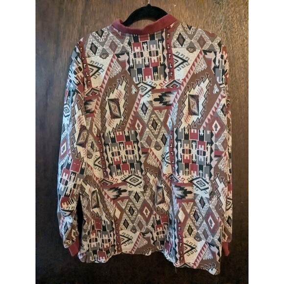 Cotton Mill Medium Aztec Sweater - Picture 4 of 6
